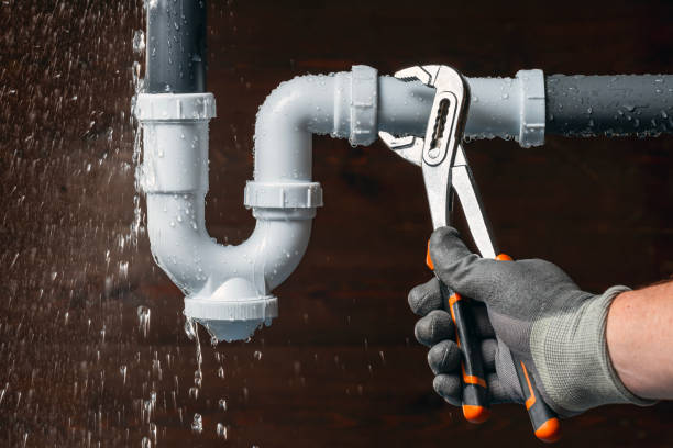 Professional Plumbing technician working in Montgomery, IN